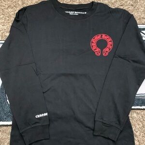 Chrome Hearts Black and Red Long Sleeve/ Size M